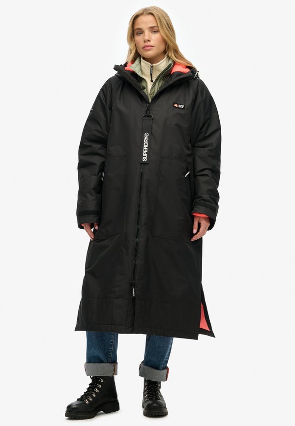 Superdry & Co Winter coat - black coral