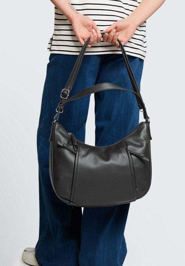 TOM TAILOR BECA HOBO BAG M - Handbag - schwarz black