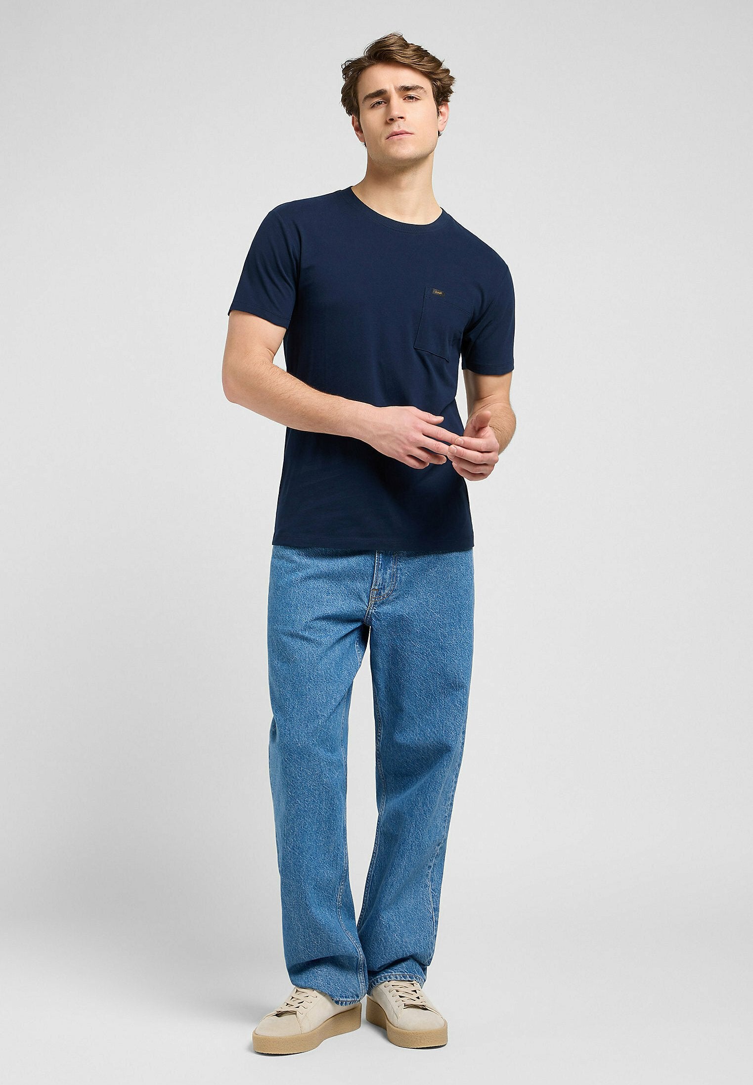 Lee SHORT SLEEVE ULTIMATE_POCKET_TEE FOR MENS - SLIM FIT