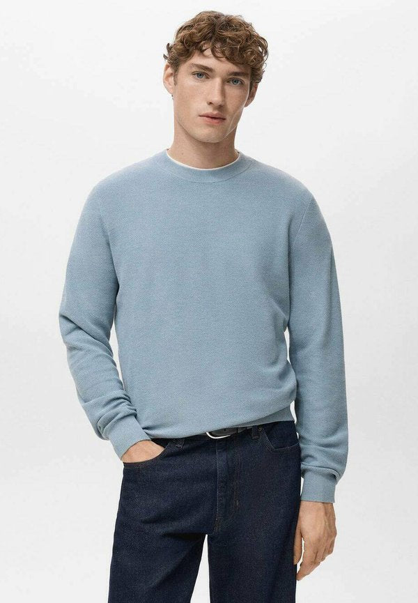 Mango ADULT - Jumper - light blue