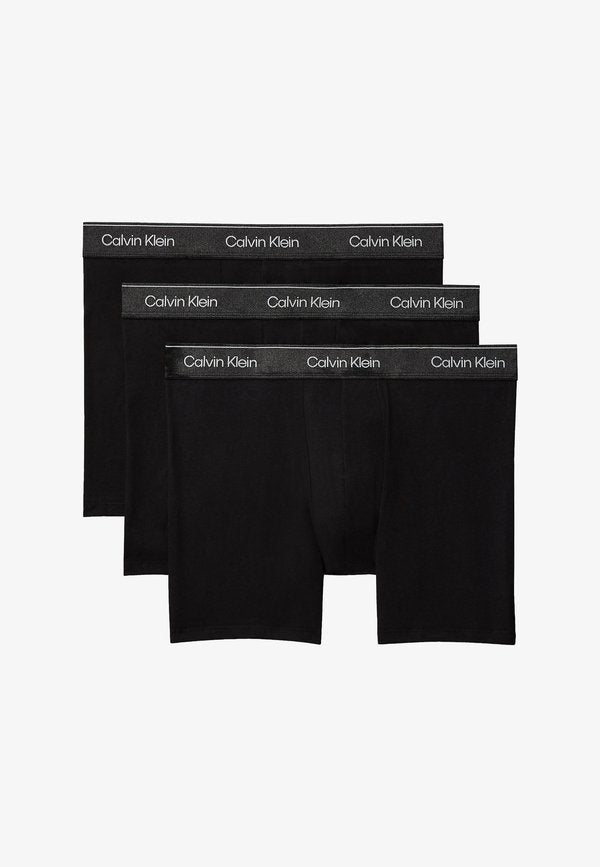 Calvin Klein 3 PACK - Boxer briefs - black
