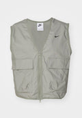 Nike Sportswear W NSW ESSTL WVN LSE CRGO VEST - Waistcoat - light army/black