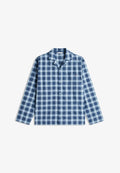 Tommy Hilfiger TOMMY HILFIGER TH ORIGINAL PRINT WOVEN PYJAMA SET - Pyjama set - chambray blue shadow check