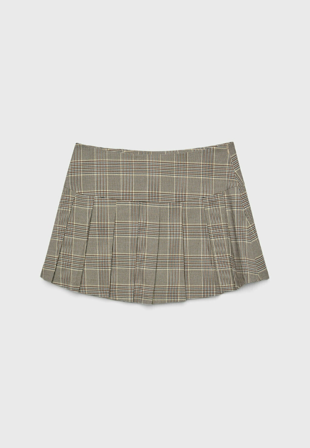 Stradivarius CHECK BOX PLEAT