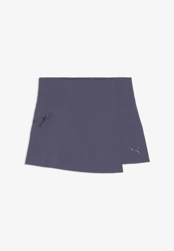 Puma PUMATECH SENSE 4-WAY STRETCH SHORT WOVEN SKIRT - Mini skirt - inky depths