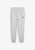 Puma LOGO JOGGING - Tracksuit bottoms - light gray heather