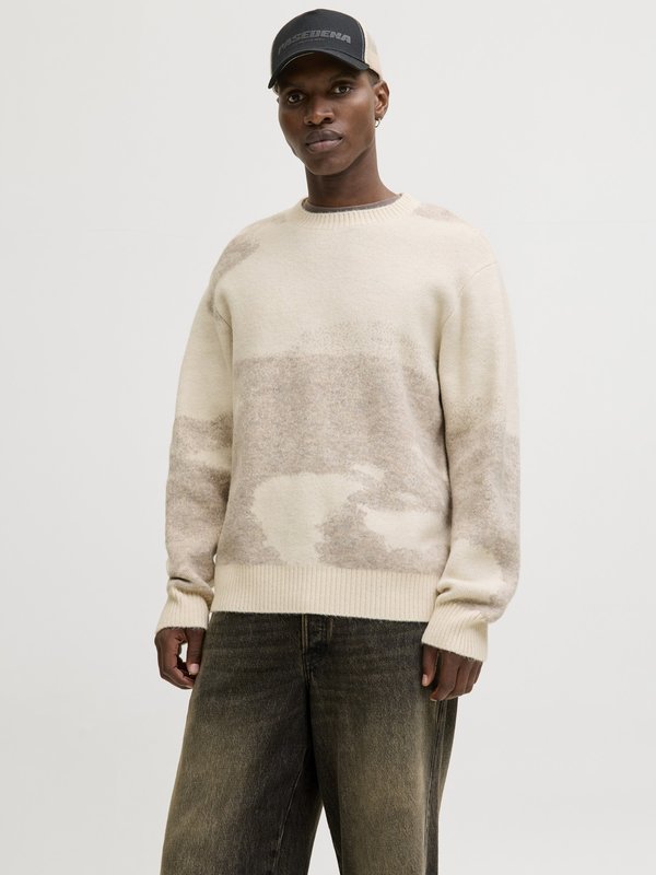 Jack & Jones Knitted Knitted - Jumper - rainy day/paloma