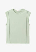 Mango ADULT - Print T-shirt - light green