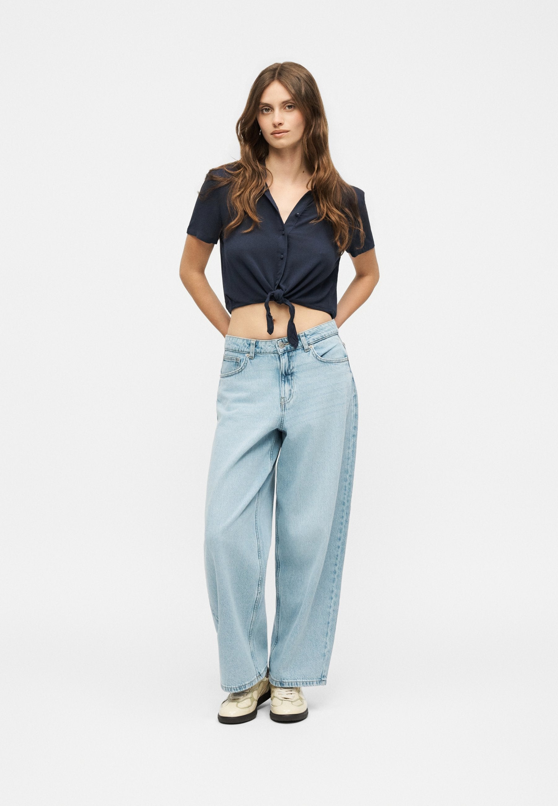 Vero Moda Petite VMMENNY TIE SHIRT