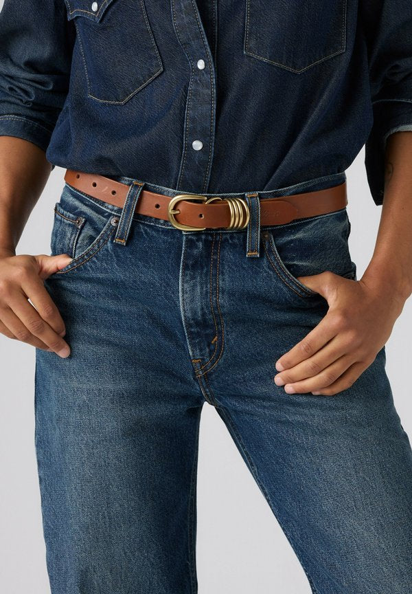 Levi's® LYLA RING BELT MOCHA BISQUE - Belt - mocha bisque - browns