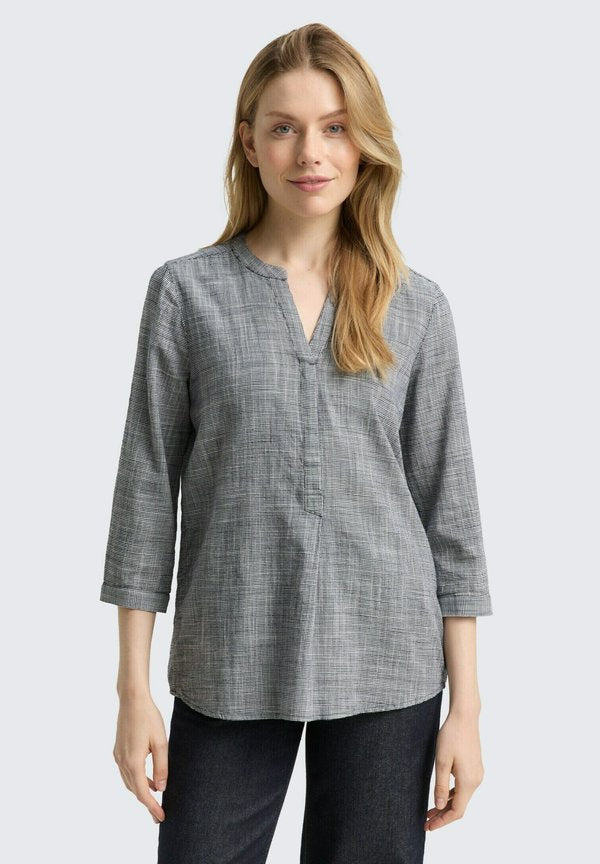 TOM TAILOR Blouse - midnight navy blue