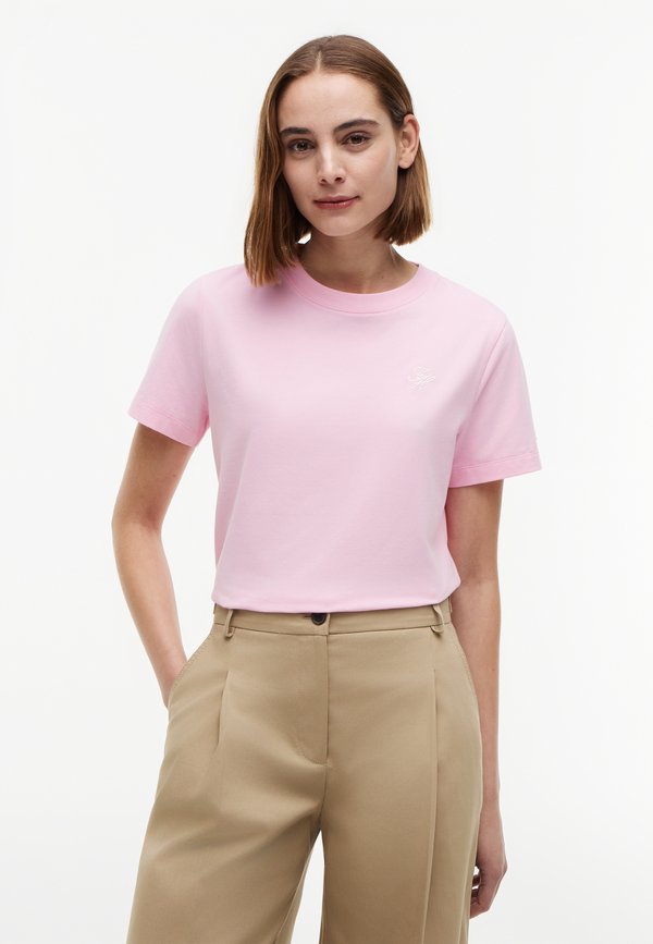 Tommy Hilfiger TH SCRIPT REG C-NK SS TEE - Basic T-shirt - classic pink