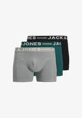 Jack & Jones SENSE TRUNKS 3-PACK NOOS - Trunks - mineral blue