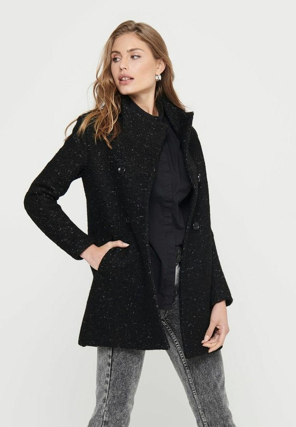 ONLY NEWSOPHIA - Short coat - black