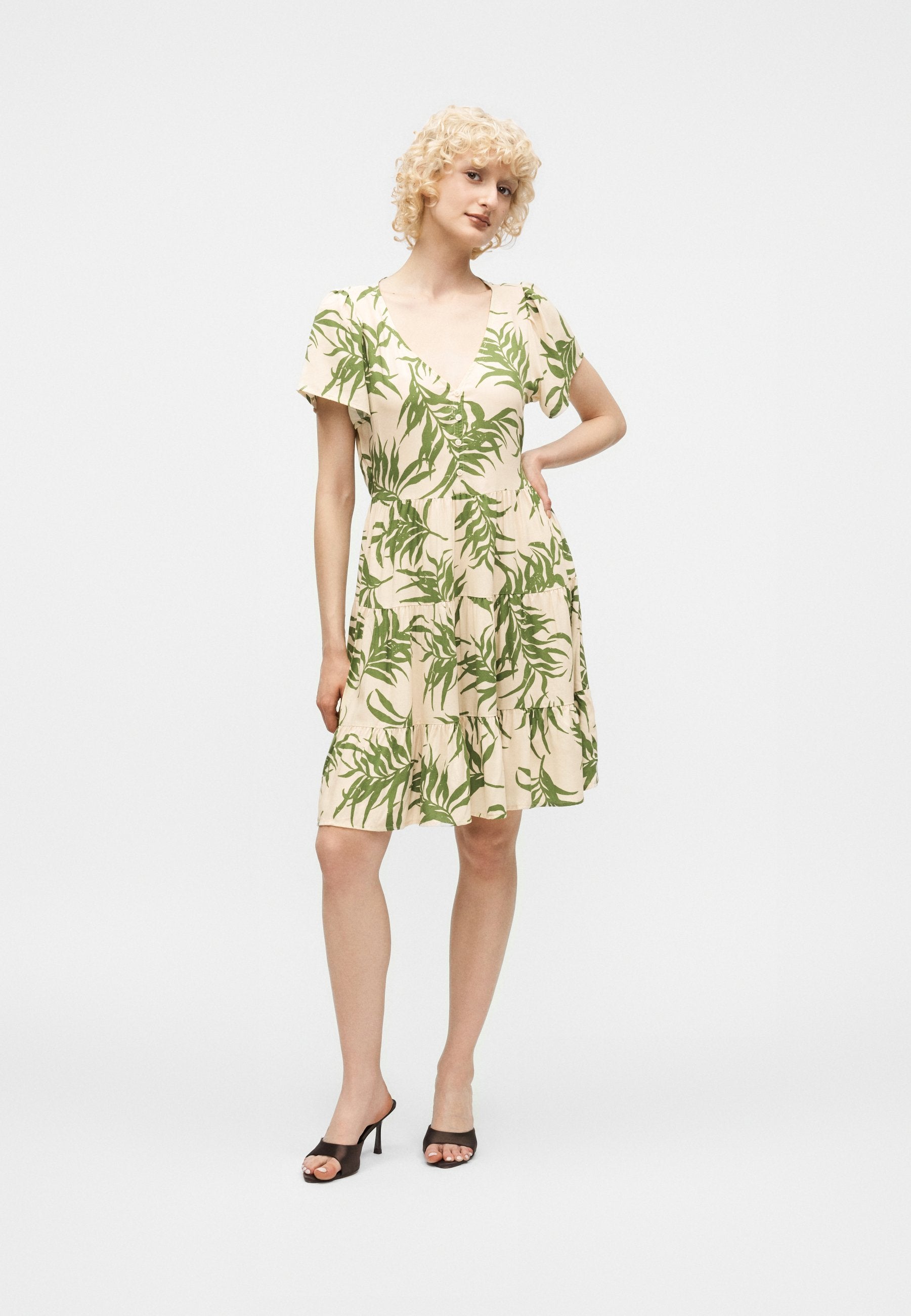 JDY JDYSEZEN LIFE BUTTON DRESS