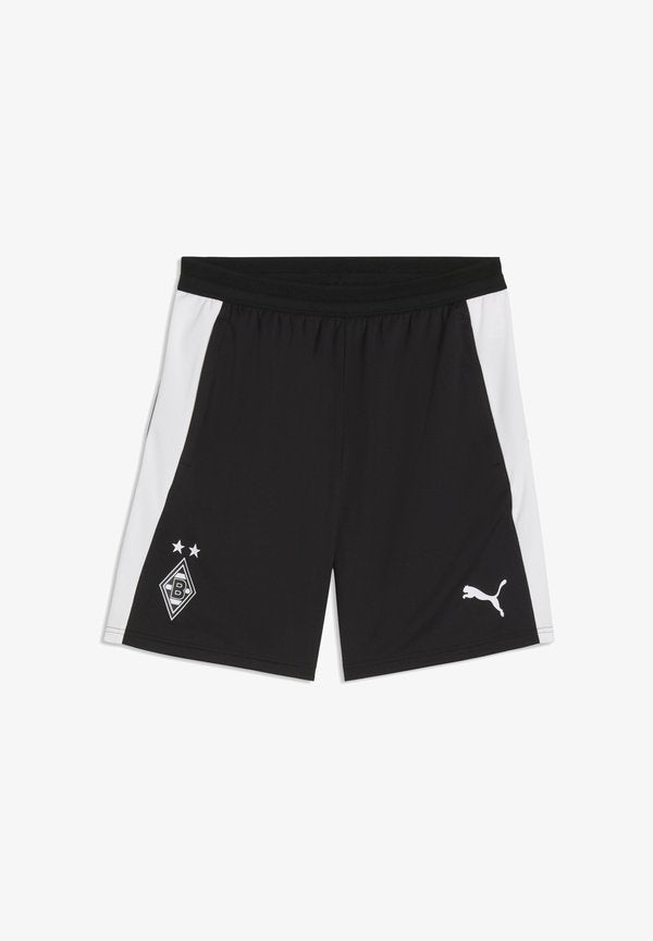 Puma BORUSSIA MÖNCHENGLADBACH SLIM TRAININGSSHORTS - Sports shorts - black- white