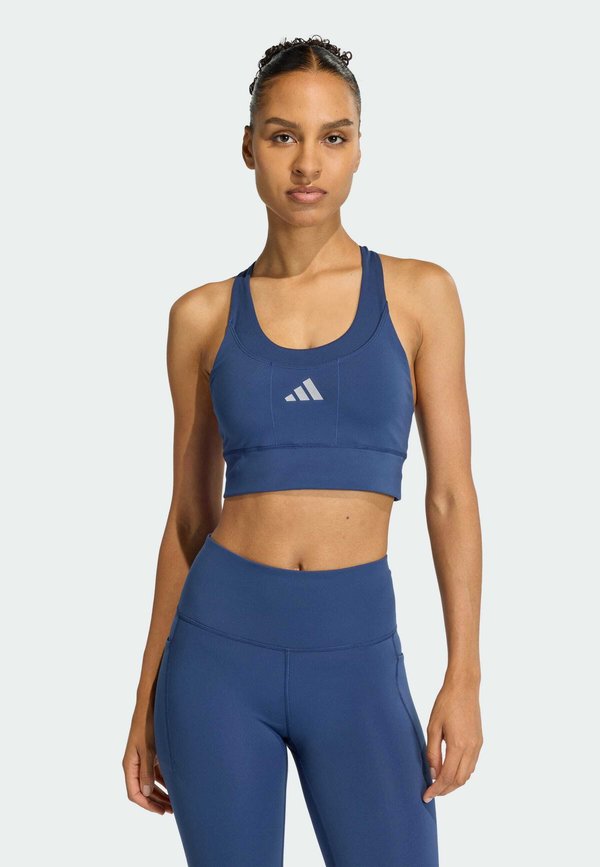 adidas Performance ADI365 BRA - Medium support sports bra - tech indigo