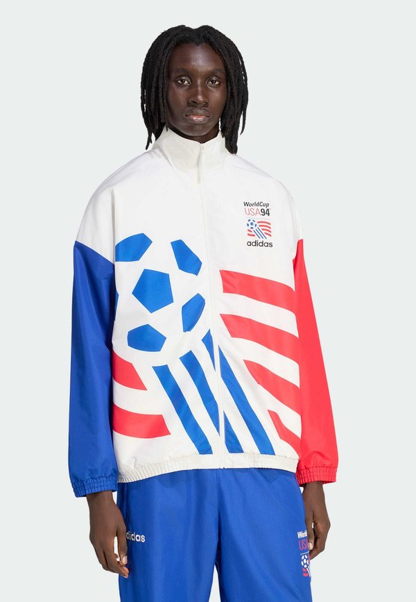 adidas Performance GRAPHIC WOVEN TRACK TOP - Training jacket - cloud white