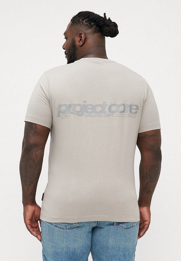 Jack & Jones Plus Size Backprintet - Print T-shirt - paloma