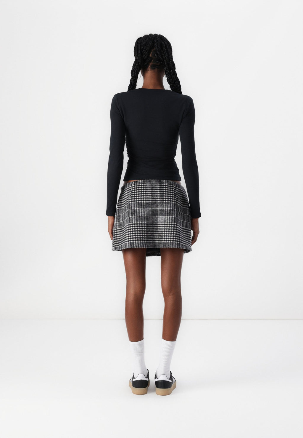 Abercrombie & Fitch Mid Rise Wrap Skort