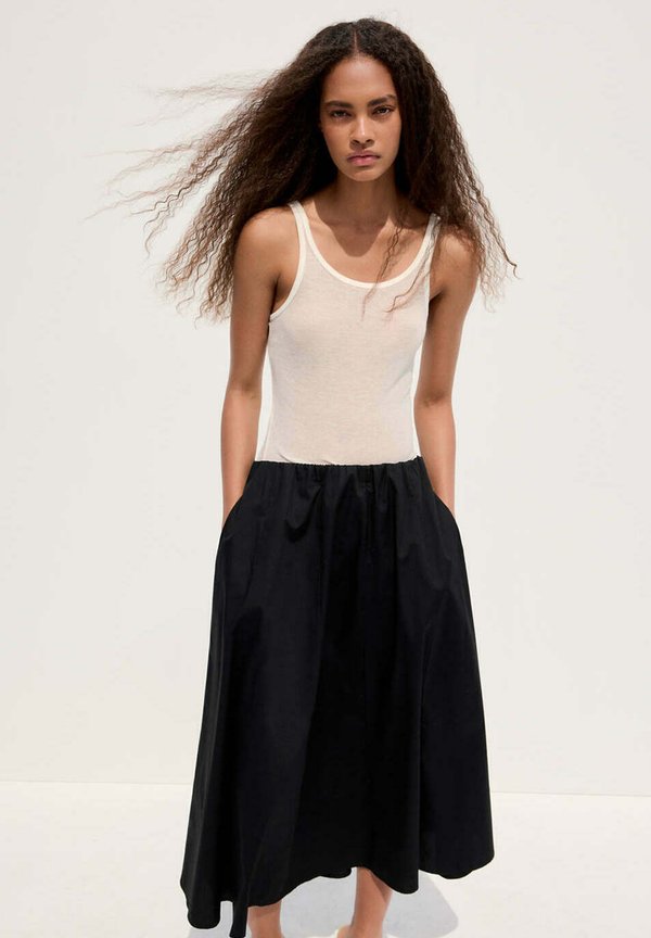 Mango ADULT - A-line skirt - black