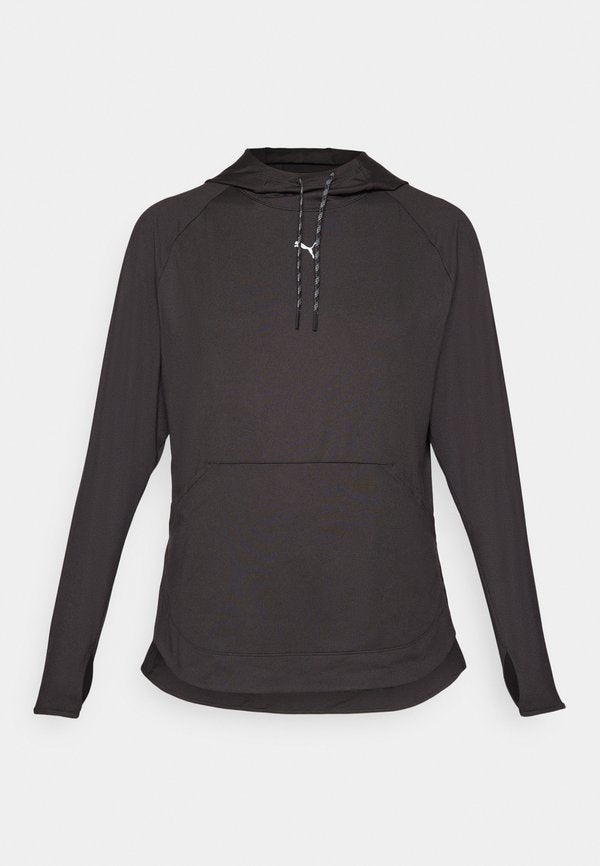Puma MODEST HOODIE - Long sleeved top - black
