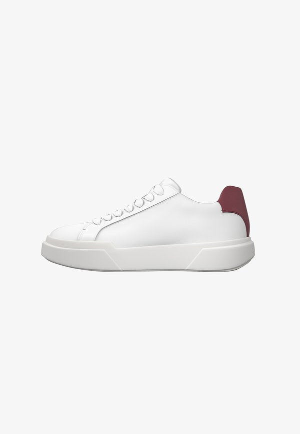 Calvin Klein Trainers - bright white rhubarb