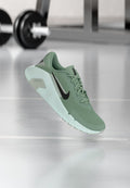Nike Performance FLEX TRAIN - Training shoe - steam/black/light silver-coloured/barely green