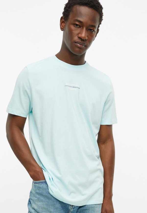 s.Oliver T-SHIRT - Basic T-shirt - azurblau
