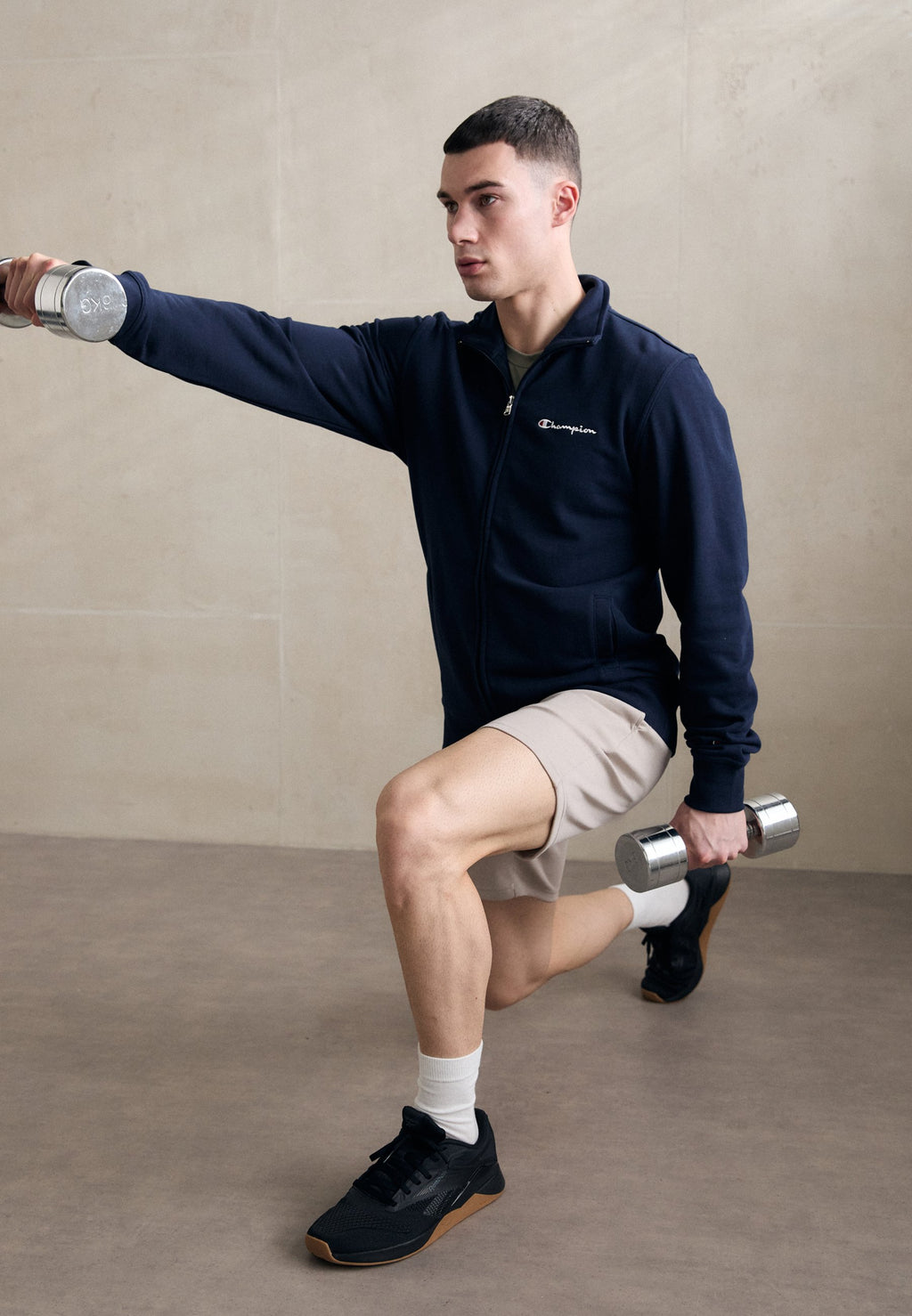 Champion ICONS FULL ZIP WITH SMALL LOGO
