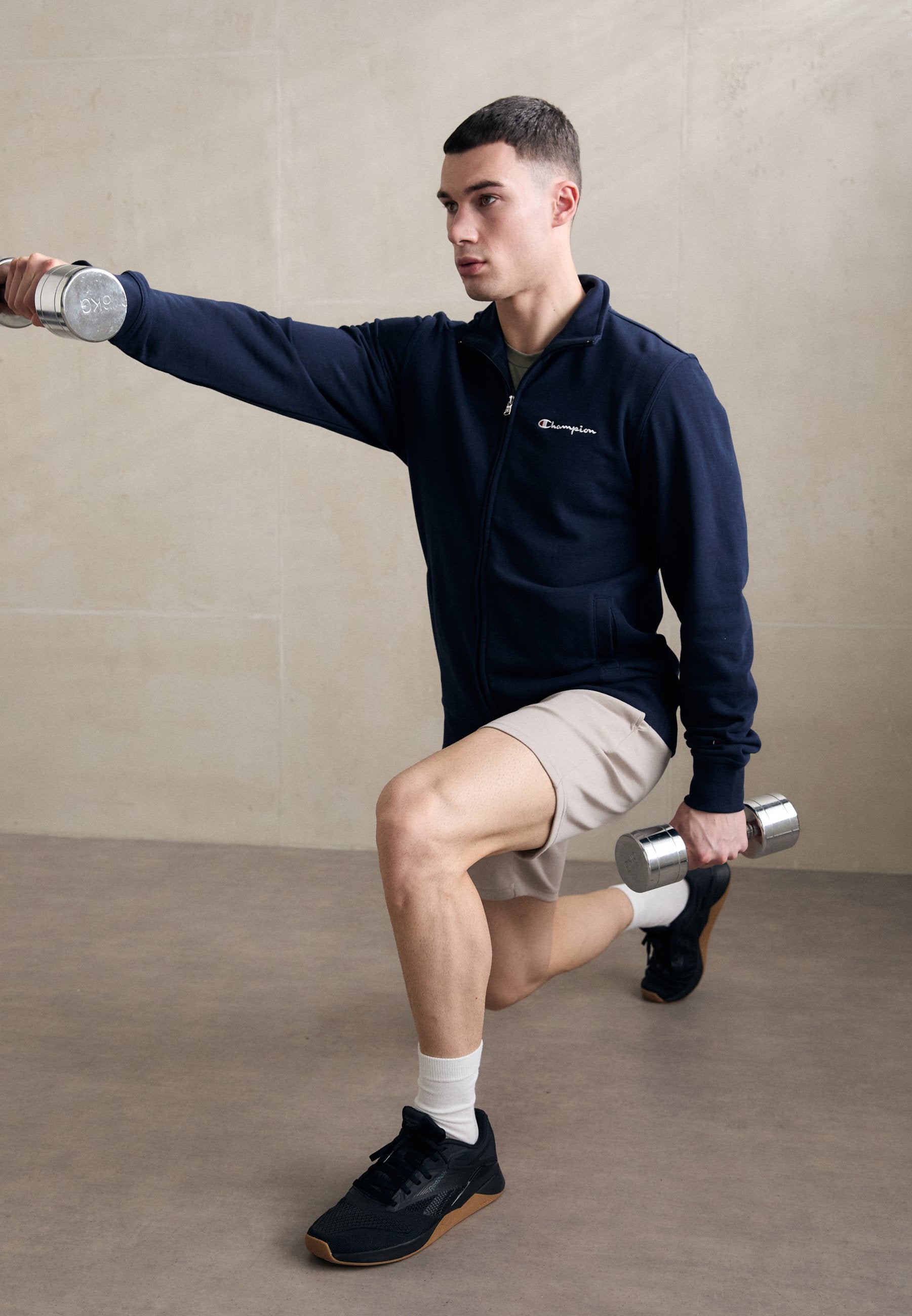 Champion ICONS FULL ZIP WITH SMALL LOGO