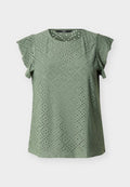 Vero Moda Curve VMCTASSA - Print T-shirt - laurel wreath