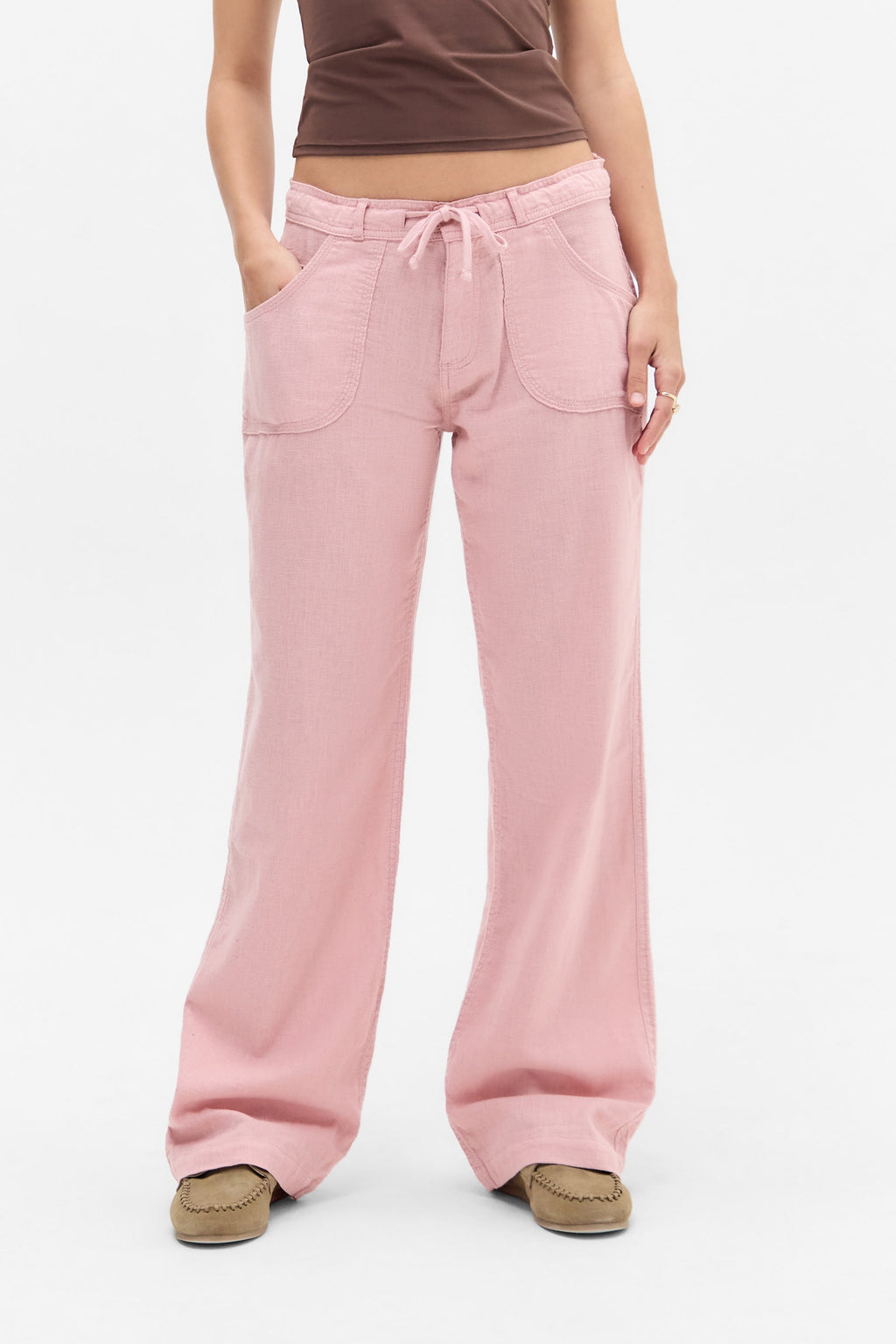 BDG Urban Outfitters BDG 5 POCKET LINEN MIX PANTS