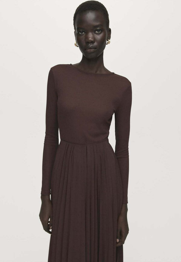 Mango ADULT - Day dress - dark brown