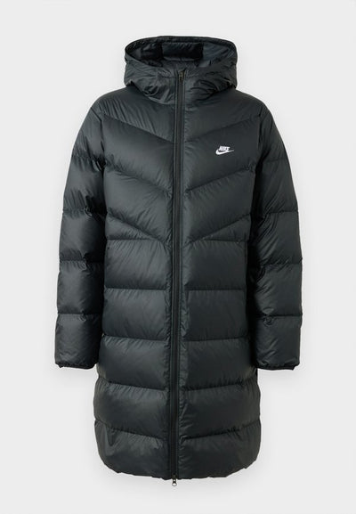 Nike Sportswear WINDRUNNER  - Down coat - black/white