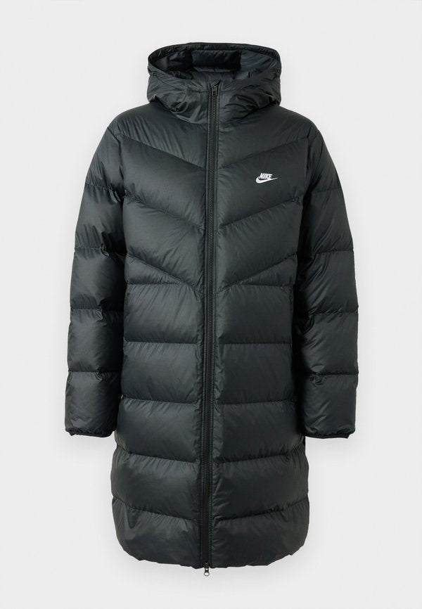 Nike Sportswear WINDRUNNER  - Down coat - black/white