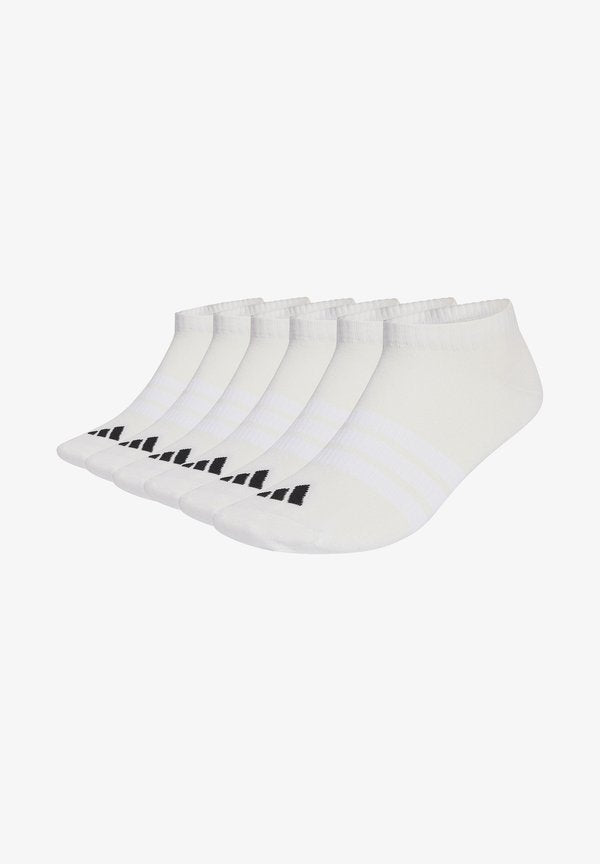 adidas Performance UNISEX THIN LIGHT ESSENTIALS LOW CUT 6 PAIR PACK  - Sneaker socks - white