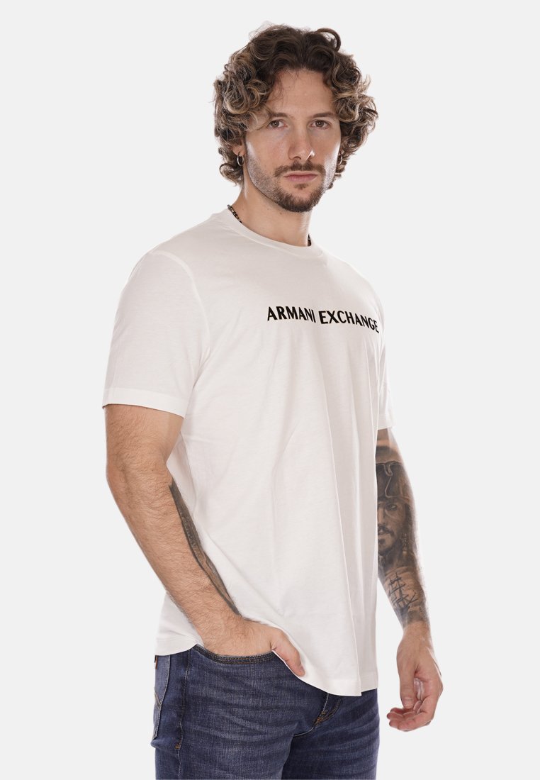 Armani Exchange T-Shirt print Media 4