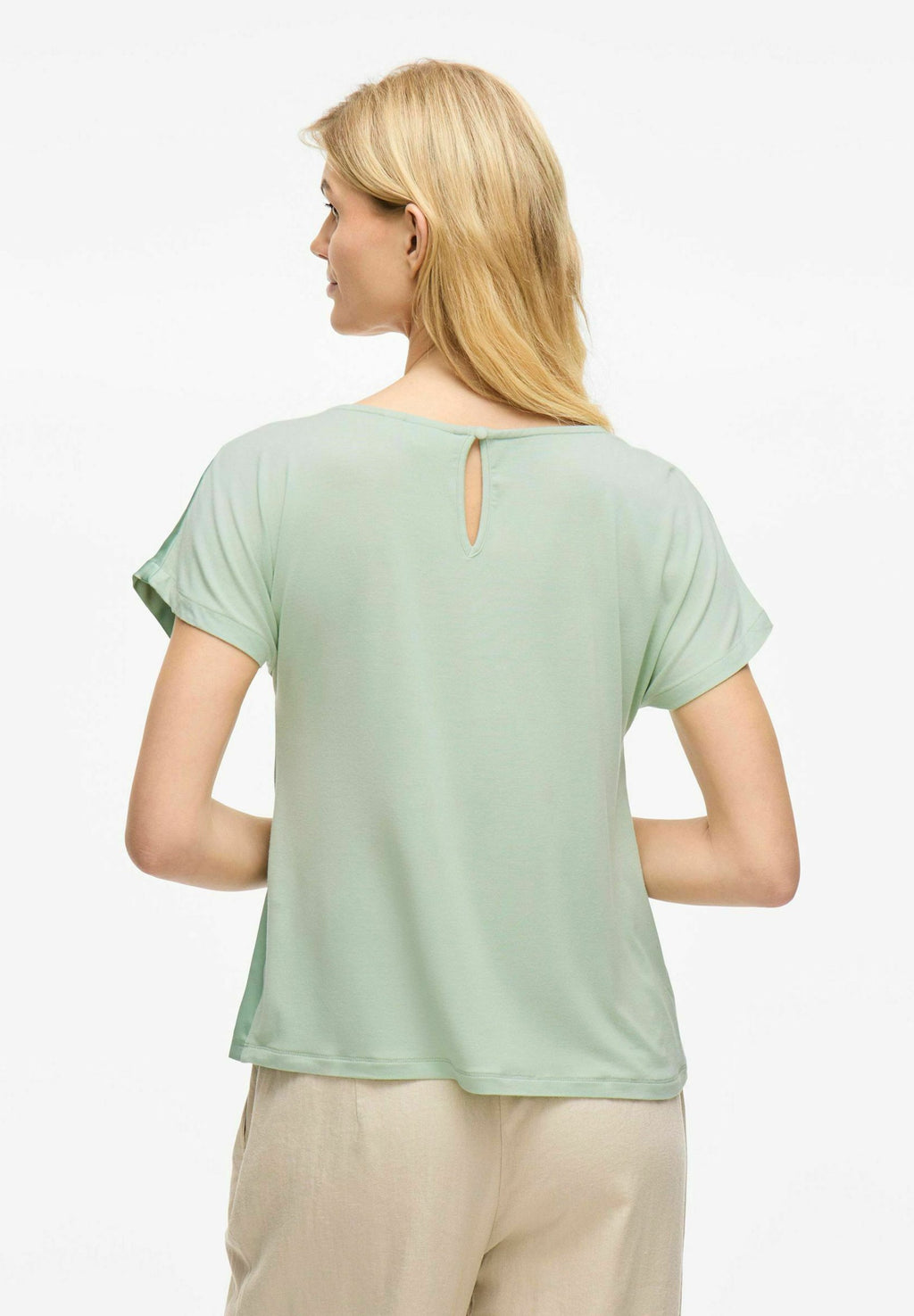 VILA Short Sleeved VIELLETTE Boatneck