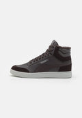 Puma SHUFFLE MID UNISEX - High-top trainers - flat dark gray/cast iron/cool light gray