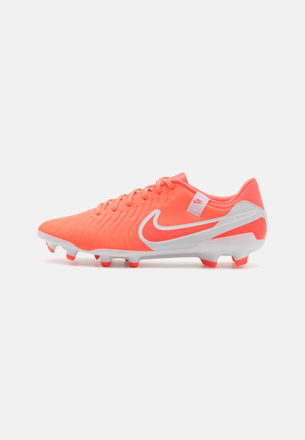 Nike Performance TIEMPO LEGEND 10 ACADEMY FG/MG - Football boots artificial grass - hot lava/white