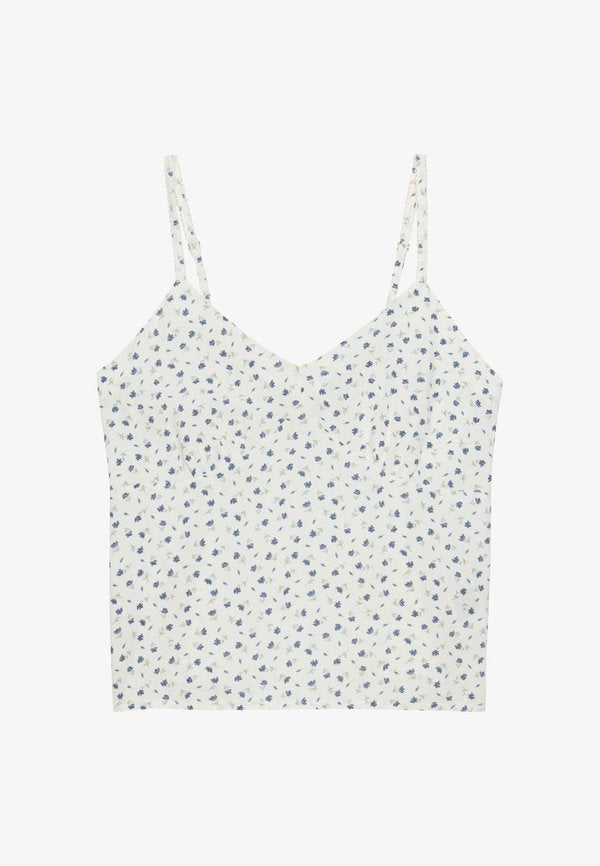 Superdry & Co SUPERDRY CAMI TOP.. - Top - off white/ditsy floral