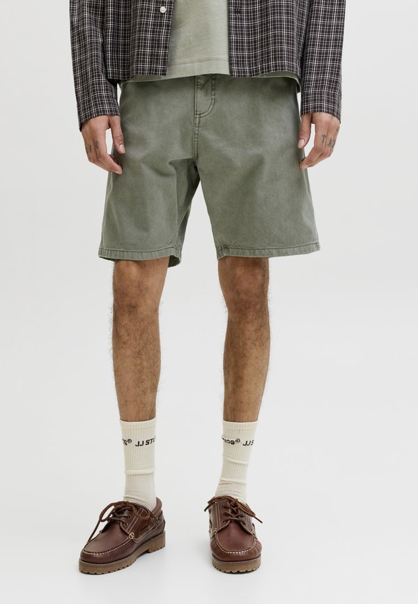 Jack & Jones Wide Leg Fit - Denim shorts - Grey