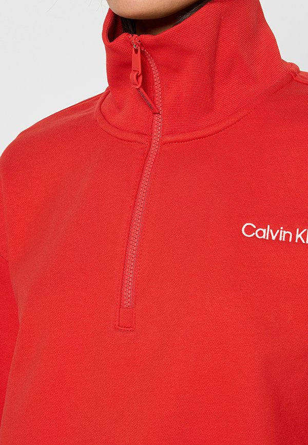 Calvin Klein SPORT ZIP SWEATER WITH GRAPHIC