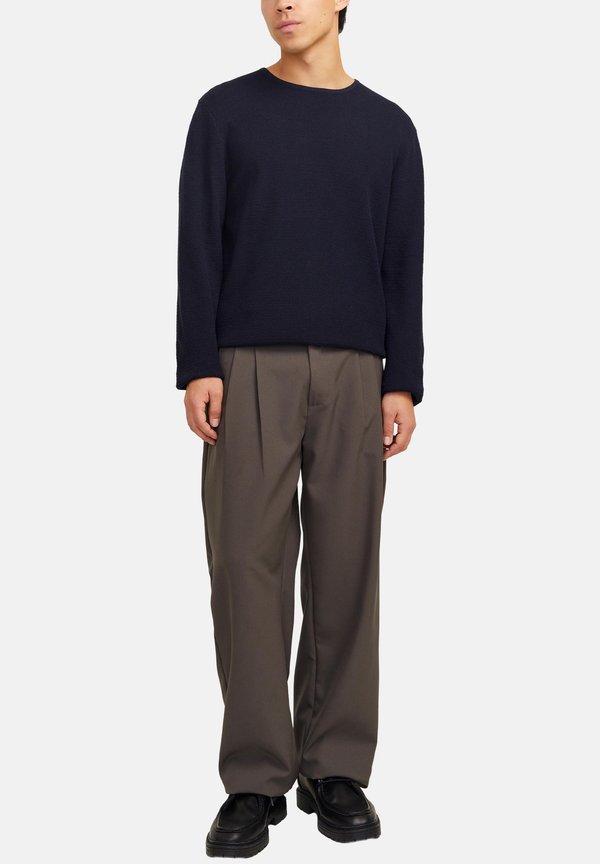 Jack & Jones 2 PACK - Jumper - dunkelblau/beige