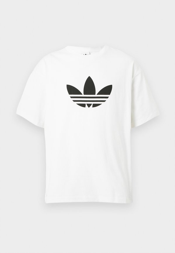 adidas Originals TREFOIL - Print T-shirt - white   black