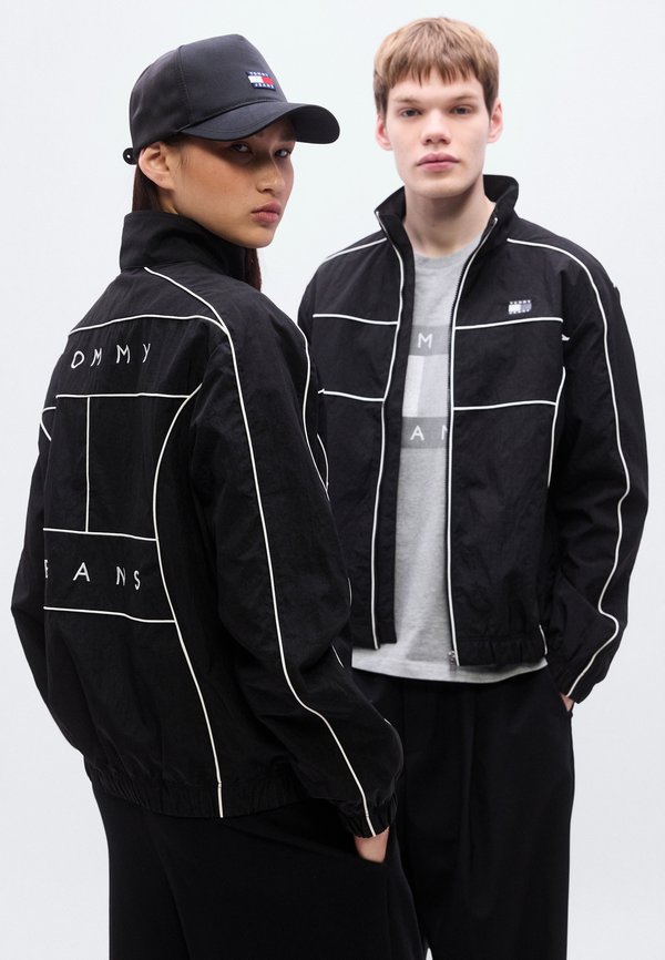 Tommy Jeans BACK LOGO PIPING WATER REPELLENT JACKET