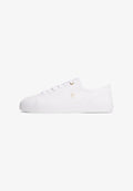 Tommy Hilfiger TH MONOGRAM TEXTURED TRAINERS - Trainers - white