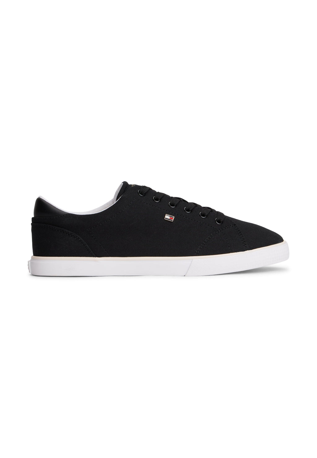 LOW PROFILE CANVAS LACE-UP TRAINERS Media 5