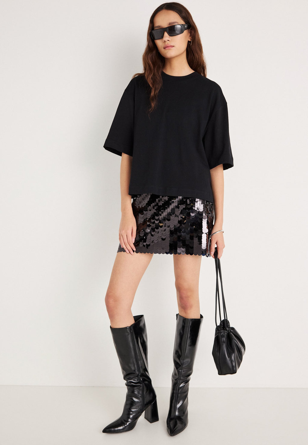 Gina Tricot SEQUIN SKIRT